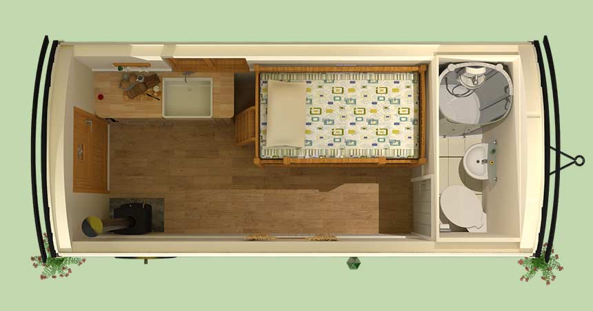 Hut Option c