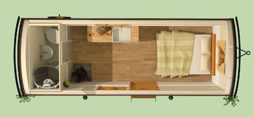 Hut Option a